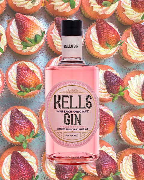 🍋 Pink Gin and Lemon Cupcakes – A Sweet Sip of Kells Gin in Every Bite! 🍓